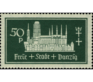 The church of Marie - Poland / Free City of Danzig 1937 - 50