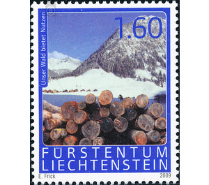 The forest  - Liechtenstein 2009 - 160 Rappen