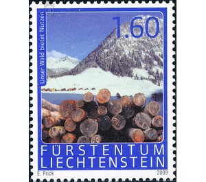 The forest  - Liechtenstein 2009 - 160 Rappen