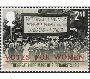 The Great Pilgrimage of Suffragists, 1913 - United Kingdom 2018