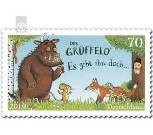 The Gruffalo, self-adhesive  - Germany / Federal Republic of Germany 2019 - 70 Euro Cent