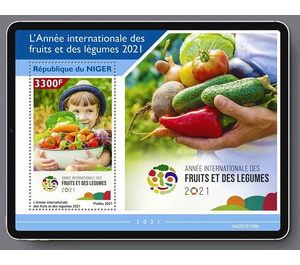 The International Year of Fruits and Vegetables - 2021 - West Africa / Niger 2021