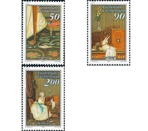 The letter  - Liechtenstein 1988 Set