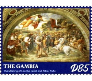 "The Meeting of Leo the Great and Attila" - West Africa / Gambia 2020