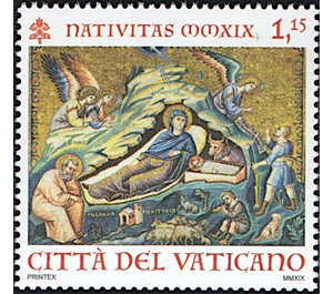 The Nativity by Pietro Cavallini - Vatican City 2019 - 1.15