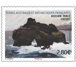 The Pierced Rock of Crozet - French Australian and Antarctic Territories 2020 - 2.80