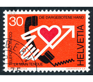 The proffered hand  - Switzerland 1975 - 30 Rappen