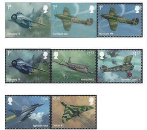 The RAF Centenary (1st series) - United Kingdom / Northern Ireland Regional Issues 2018 Set