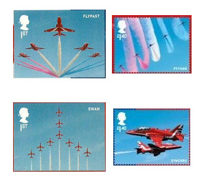 The RAF Centenary (2nd series) - United Kingdom / Northern Ireland Regional Issues 2018 Set