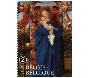 The Virgin at the Fountain by Jan van Eyck - Belgium 2020 - 2