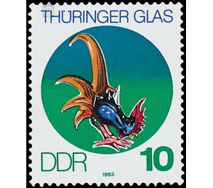 Thuringian glass  - Germany / German Democratic Republic 1983 - 10 Pfennig