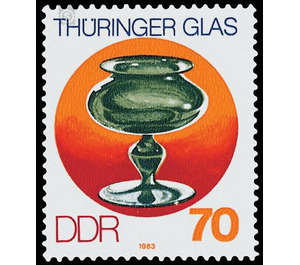 Thuringian glass  - Germany / German Democratic Republic 1983 - 70 Pfennig