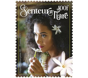 Tiaré (Gardenia taitensis) - Polynesia / French Polynesia 2021