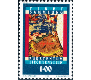 Tibet collection  - Liechtenstein 1993 - 100 Rappen