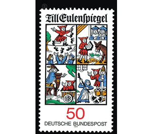 Till Eulenspiegel  - Germany / Federal Republic of Germany 1977 - 50 Pfennig