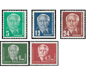 Time stamp series  - Germany / German Democratic Republic 1952 Set