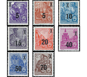 Time stamp series  - Germany / German Democratic Republic 1954 Set