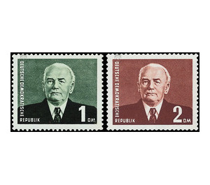 Time stamp series  - Germany / German Democratic Republic 1958 Set