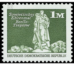 Time stamp series  - Germany / German Democratic Republic 1974 - 100 Pfennig