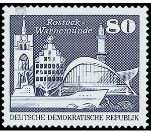 Time stamp series  - Germany / German Democratic Republic 1974 - 80 Pfennig