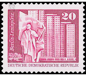 Time stamp series  - Germany / German Democratic Republic 1980 - 20 Pfennig