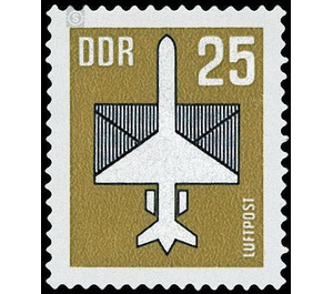 Time stamp series  - Germany / German Democratic Republic 1987 - 25 Pfennig