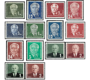 Time stamp series - Germany / German Democratic Republic Series