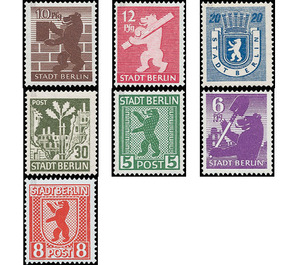 Time stamp series - Germany / Sovj. occupation zones / Berlin und Brandenburg Series