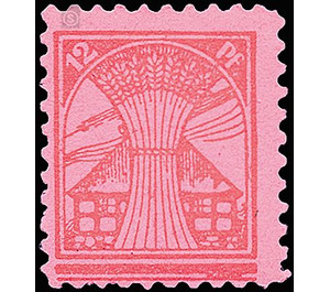 Time stamp series  - Germany / Sovj. occupation zones / Mecklenburg-Vorpommern 1946 - 12 Pfennig