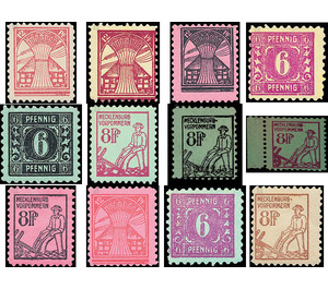 Time stamp series - Germany / Sovj. occupation zones / Mecklenburg-Vorpommern Series