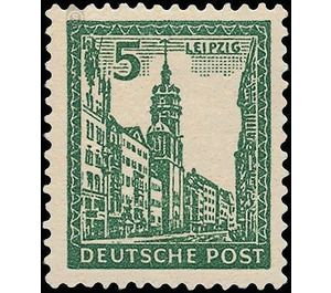 Time stamp series  - Germany / Sovj. occupation zones / West Saxony 1946 - 5 Pfennig