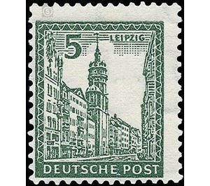 Time stamp series  - Germany / Sovj. occupation zones / West Saxony 1946 - 5 Pfennig