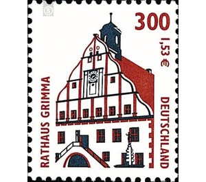Time stamp series Tourist Attractions  - Germany / Federal Republic of Germany 2000 - 300 Pfennig