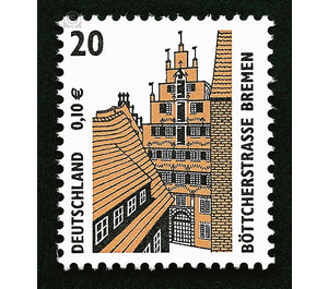 Time stamp series Tourist Attractions  - Germany / Federal Republic of Germany 2001 - 20 Pfennig