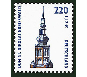 Time stamp series Tourist Attractions  - Germany / Federal Republic of Germany 2001 - 220 Pfennig