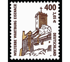 Time stamp series Tourist Attractions  - Germany / Federal Republic of Germany 2001 - 400 Pfennig