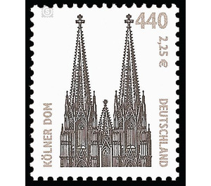 Time stamp series Tourist Attractions  - Germany / Federal Republic of Germany 2001 - 440 Pfennig