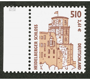 Time stamp series Tourist Attractions  - Germany / Federal Republic of Germany 2001 - 510 Pfennig