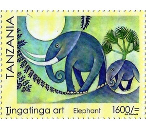 Tingatinga Art - East Africa / Tanzania 2018