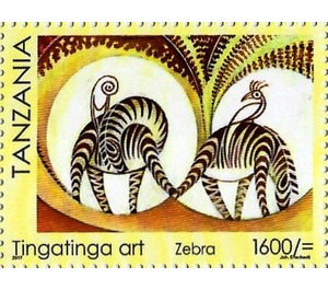 Tingatinga Art - East Africa / Tanzania 2018