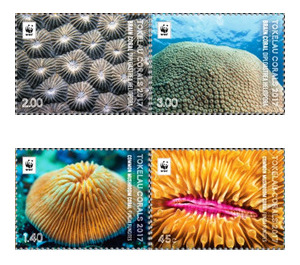 Tokelau corals - Polynesia / Tokelau 2017 Set