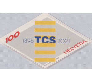 Touring Club Switzerland, 125 Years - Switzerland 2021 - 100