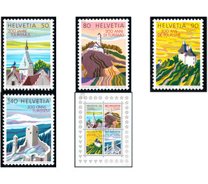 tourism  - Switzerland 1987 Set