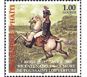 Toussaint L’Ouverture (c. 1743-1803) - Caribbean / Haiti 2003 - 1