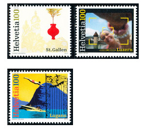 towns  - Switzerland 2014 Set