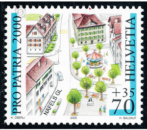 townscapes  - Switzerland 2000 - 70 Rappen