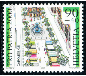 townscapes  - Switzerland 2000 - 90 Rappen