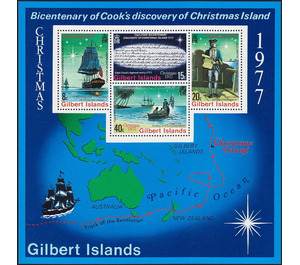 Track of the Resolution - Micronesia / Gilbert Islands 1977