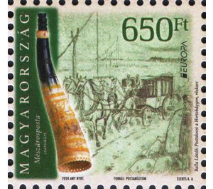 Traditional Posthorn - Hungary 2020 - 650