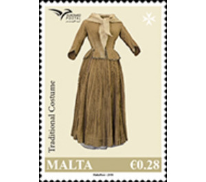 Traditional Woman's Dress - Malta 2019 - 0.28
